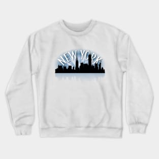 New York City Skyline Crewneck Sweatshirt